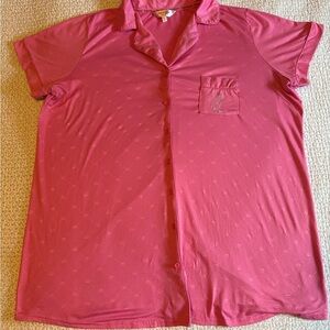 Juicy Couture  Pink Sleep Shirt with Bling
